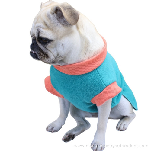 Amazon Warm Luxury Female Puppy Fleece Dresses Clothes